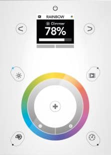 LED RGB fjernkontrol ST (FJ-ST-18) - Bilde 2