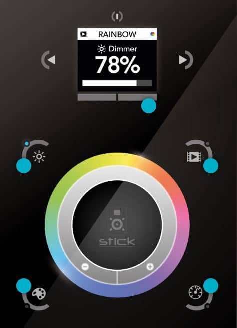 LED RGB fjernkontrol ST (FJ-ST-18)