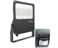 LED 50 watt LED lyskaster IP66 med bevegelsessensor (LED-bs-22050)(L-LCD‐FK‐053)