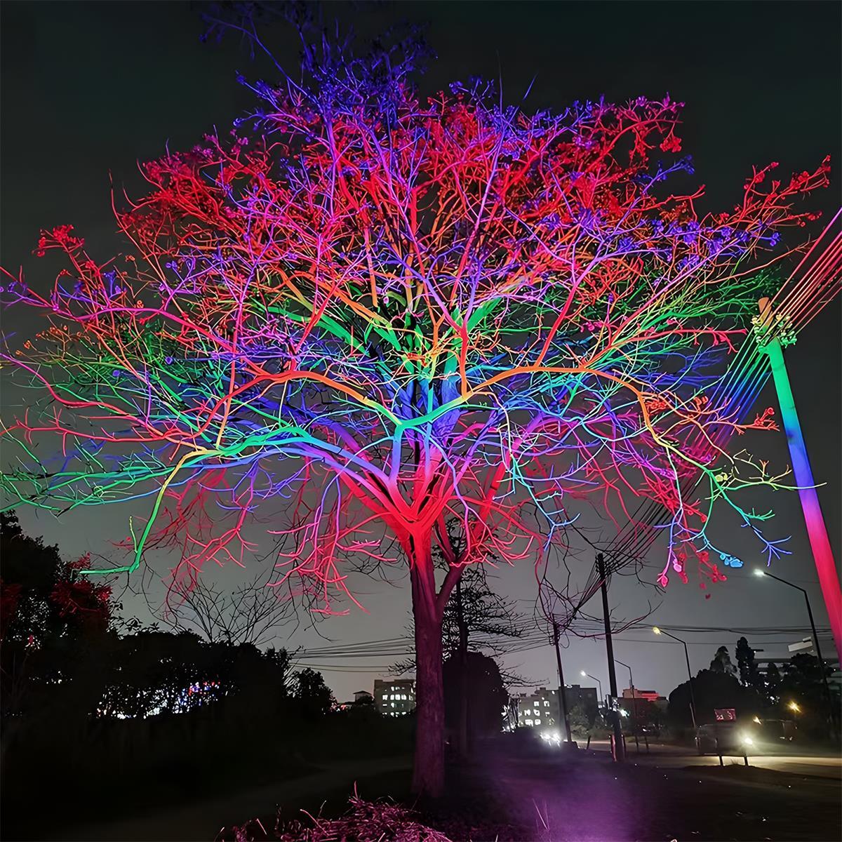 rgb tree light