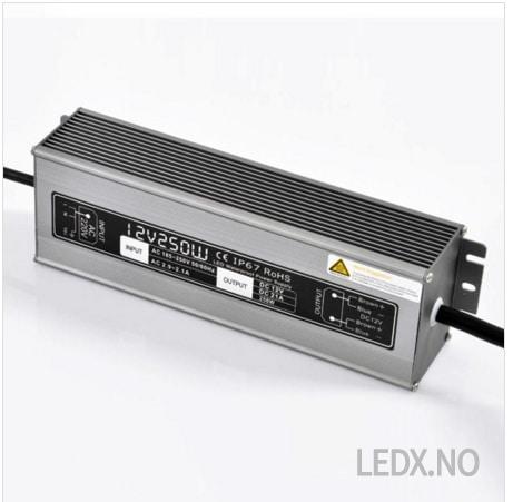 LED 250 watt strip trafo (TRW-1224-250)