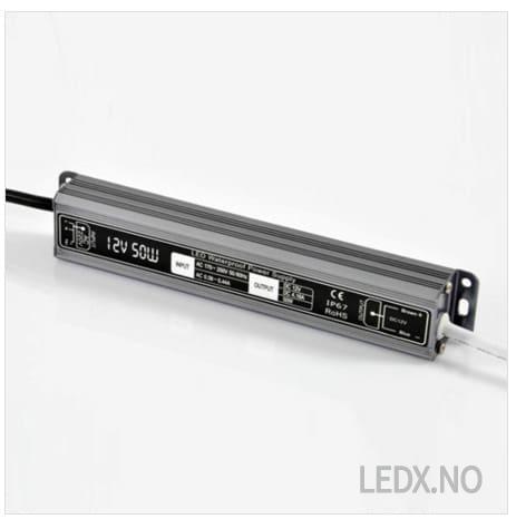 LED 50 watt strip trafo (TRW-1224-50)