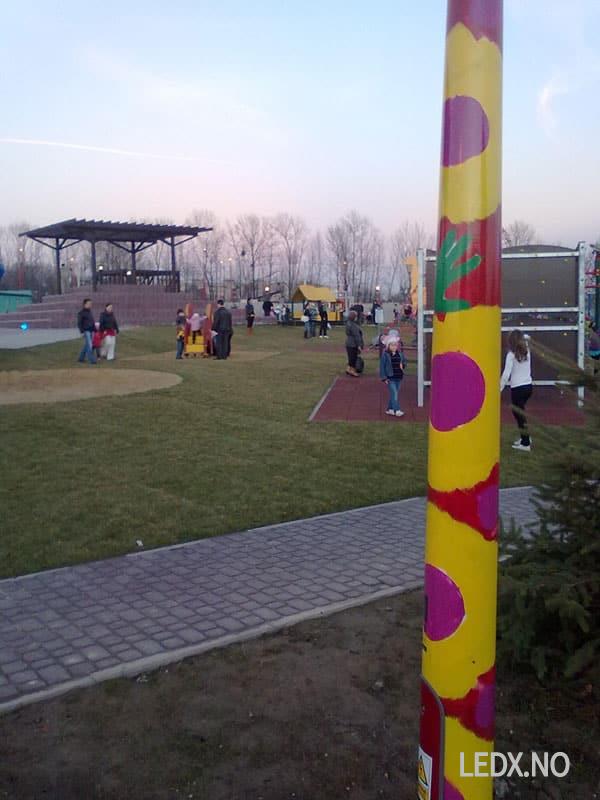 LED komposit gatelys stolper (ALU-KOM) - Bilde 4